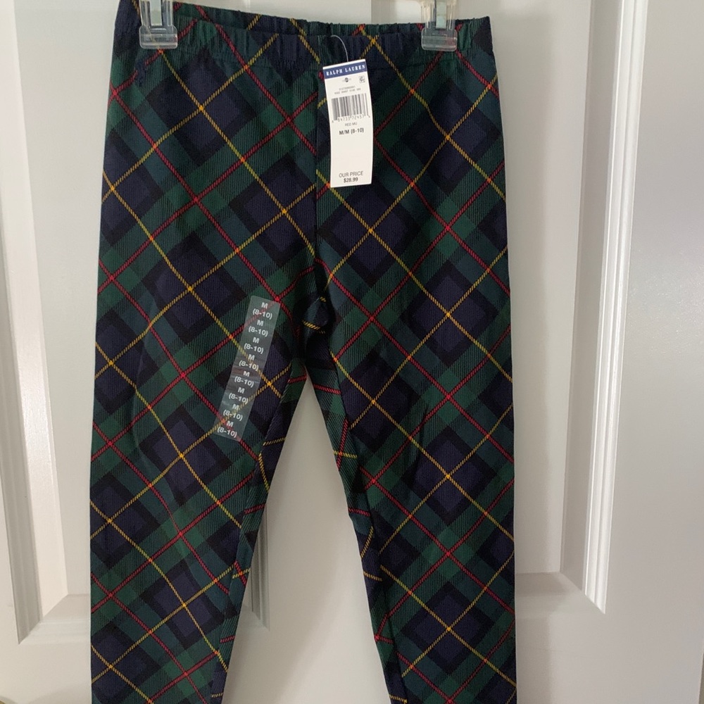 Ralph Lauren Plaid Leggings